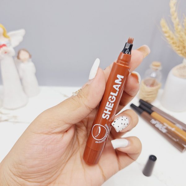 هاشور ابرو چهارخط شیگلم کد 1013 با رنگ‌های کاربردی و ماندگاری بالا