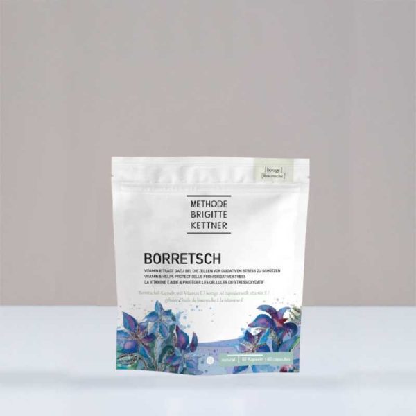 کپسول روغن گل گاوزبان با ویتامین E (60 کپسول فیتو) ام بی کی