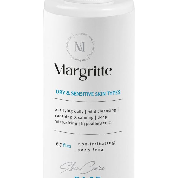 ژل شستشو (فیس واش) پوست معمولی و خشک حجم 200 میلی لیتر مارگریت