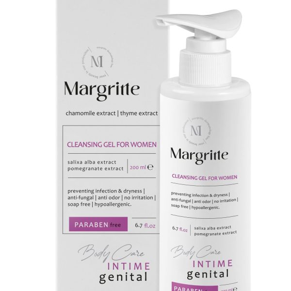 ژل بهداشتی بانوان مارگریت 200 میلی لیتر برای بهداشت روزانه