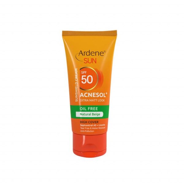 کرم ضد آفتاب آردن مدل Acnesol SPF50 وزن 50 گرم - بژ طبیعی