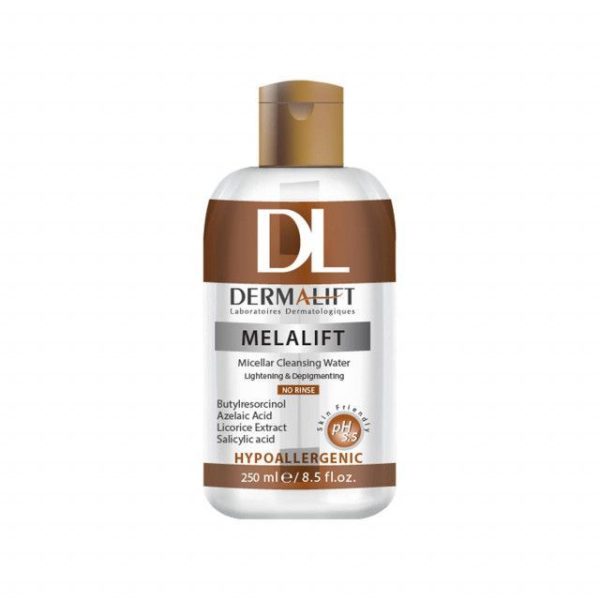 محلول پاک کننده آرایش صورت درمالیفت مدل MELALIFT حجم 250 میلی لیتر