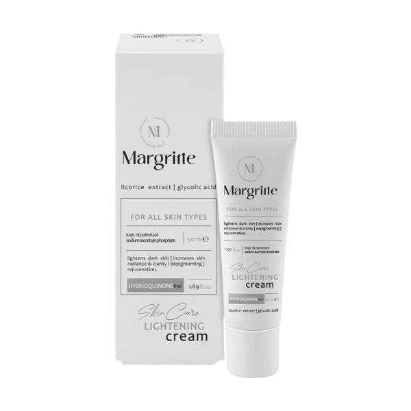 کرم روشن کننده و ضد لک حجم 50 میلی لیتر Lightening Cream مارگریت