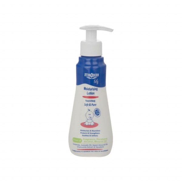 لوسیون مرطوب کننده صورت و بدن کودک هیدرودرم حجم 200 میلی لیتر
