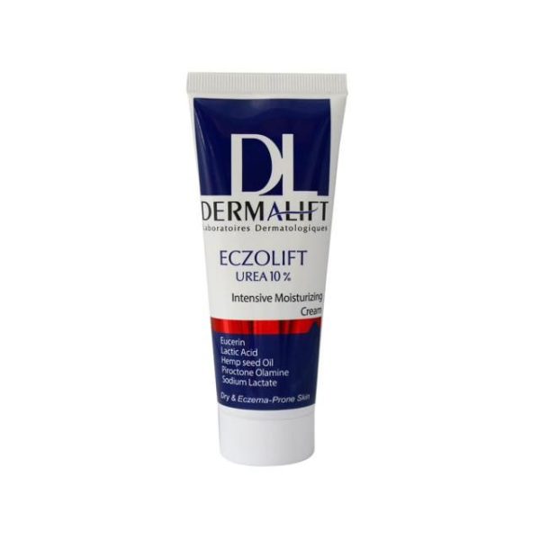 کرم مرطوب کننده درمالیفت مدل ECZOLIFT UREA 10% حجم 75 میلی لیتر