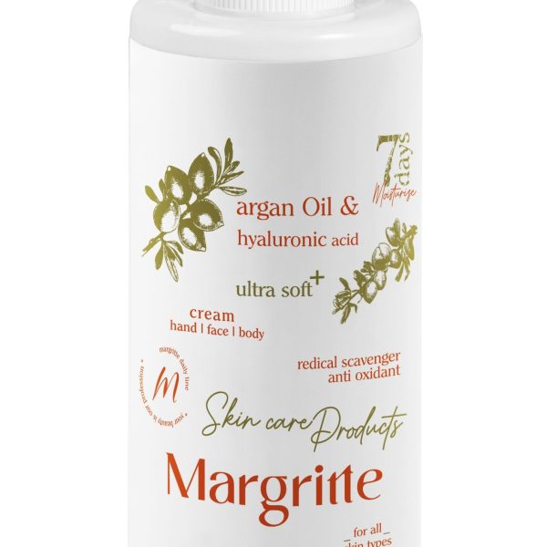 کرم مرطوب کننده آبرسان آرگان حجم 250 میلی لیتر (پمپی) مارگریت