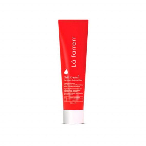 کرم تسکین دهنده و گرم کننده چیلی لافارر حجم 60 میلی لیتر