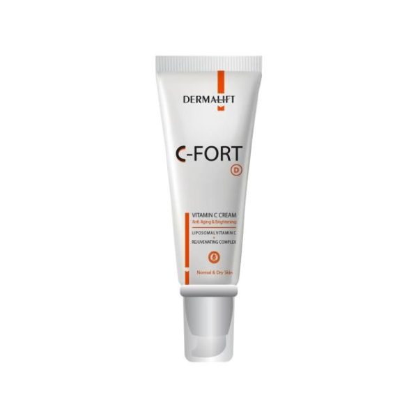 کرم روشن کننده درمالیفت مدل سی فورت حجم 40 میلی لیتر ( پوست خشک )
