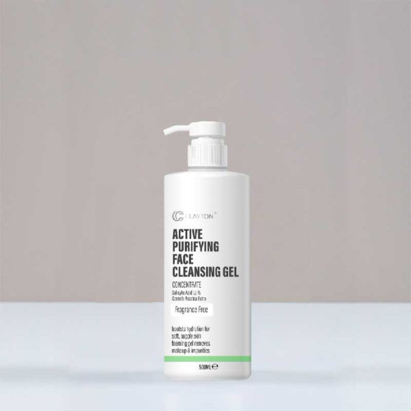 ژل پاک کننده اکتیو پاک کننده صورت کلایتون