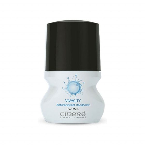 دئودورانت مردانه سینره Vivacity با رایحه خنک و ماندگاری 72 ساعته