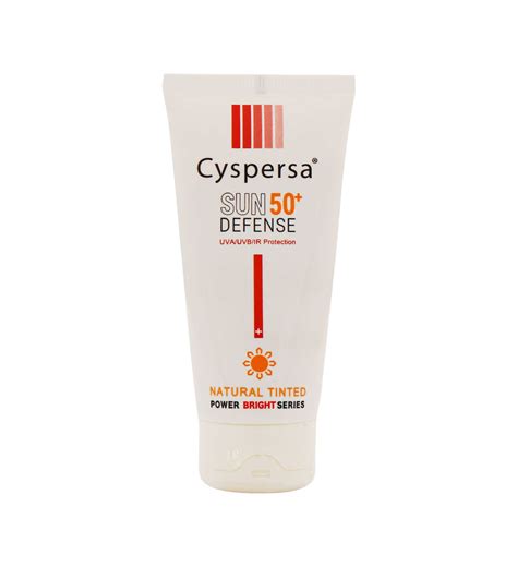 کرم ضد افتاب رنگی طبیعی روشن کننده سیسپرسا