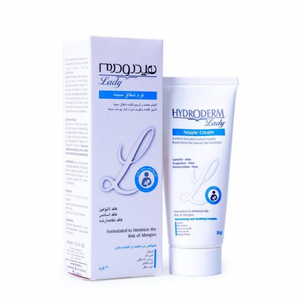 کرم ترمیم کننده شقاق سینه هیدرودرم برای مادران شیرده