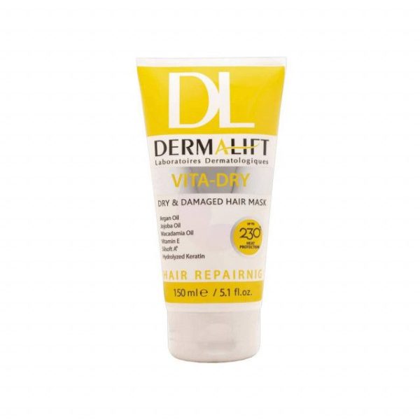 تصویر ماسک مو درمالیفت Vita-Dry برای موهای خشک و آسیب‌دیده 150 میل