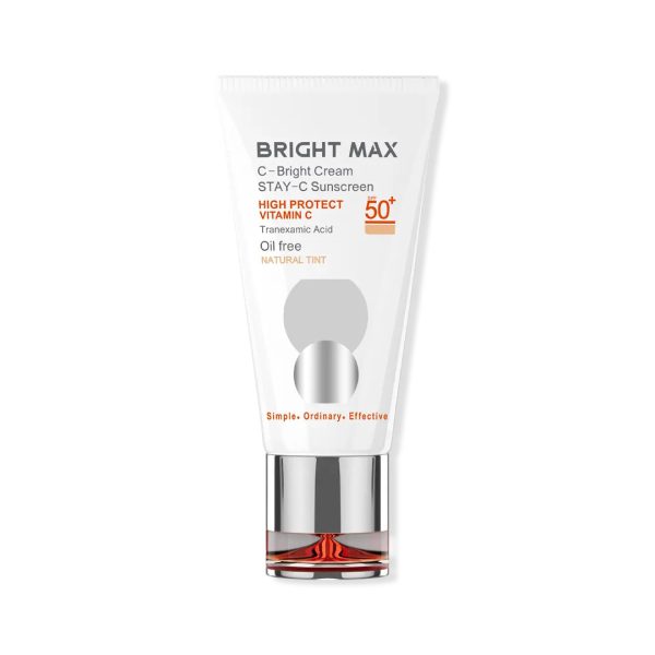 کرم ضد آفتاب رنگی ویتامین سی ث-برایت برایت مکس